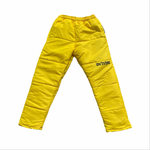 MS ENCHANTED PUFFER SWEATPANTS (YELLOW)