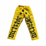 MS ENCHANTED PUFFER SWEATPANTS (YELLOW)