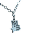 MS LOGO NECKLACE/BIKER CHAIN