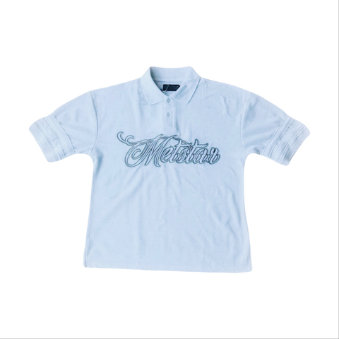 MS STRIPED TRIPLE WHITE POLO