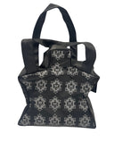 MS ALL OVER LEATHER TOTE BAG